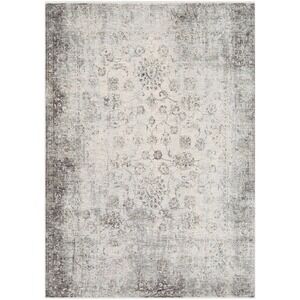 NEW Surya Presidential PDT-2308 Area‎ Rug 8' x 3'3" Gray/Medium Gray Runner